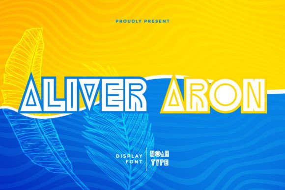 Aliver Aron: A Futuristic Display Font That Elevates Your Brand