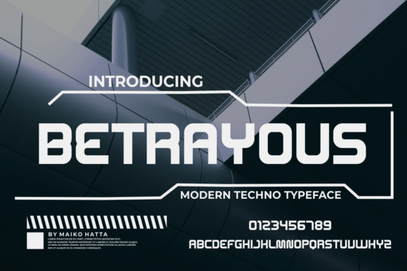 Betrayous Font: A Bold, Authentic Display Typeface for Brand Identity