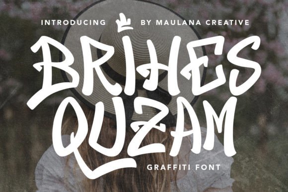 Brihes Quzam: A Display Font That Feels Like Magic on Handmade Goods