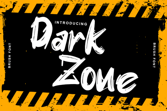 Dark Zone: A Display Font That Feels Human, Not Handcrafted