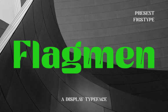 Flagmen Bold: A Display Font That Commands Attention