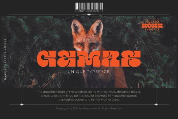 Gemas: A Display Font That Makes Headlines Feel Human