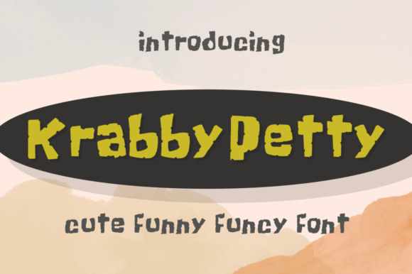 Krabby Petty: A Playful Display Font That Makes Your Brand Feel Human