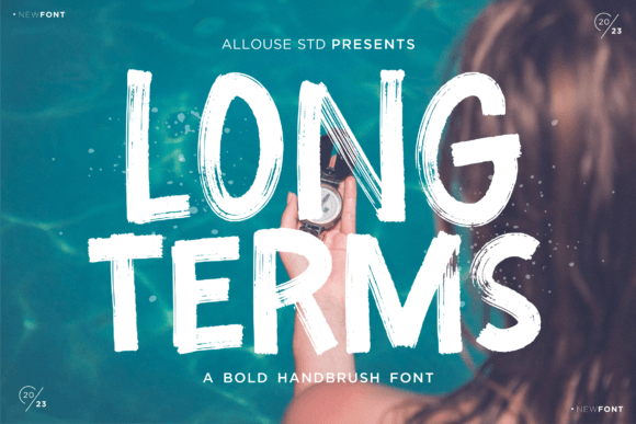 Longterms: A Display Font That Earns Its Space