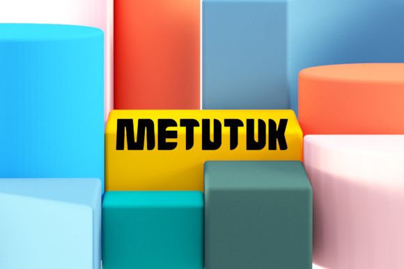 Metutuk: A Bold Display Font That Elevates Real Small Business Branding