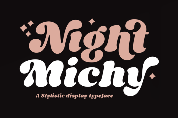 Night Michy: A Bold, Trustworthy Display Font for Small Businesses