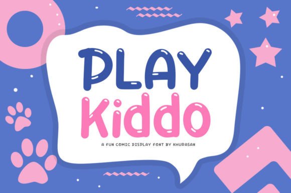 Playkiddo: A Modern Display Font That Grabs Attention