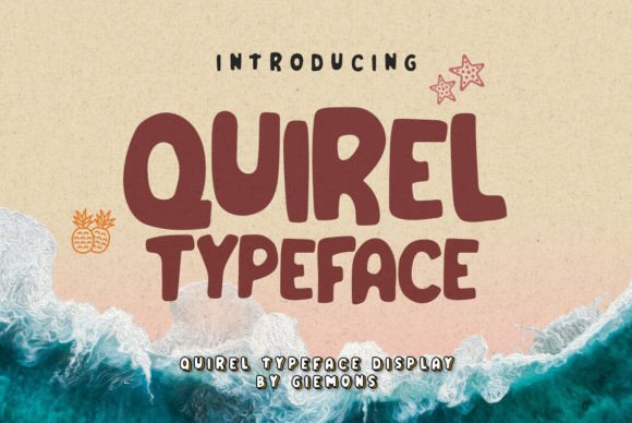 Quirel: A Playful Handwritten Display Font for Digital Brands