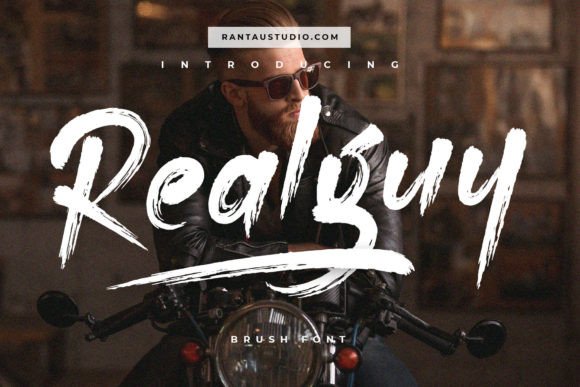 Realguy: A Display Font That Makes Your Brand Feel Human