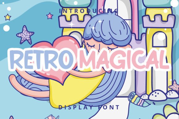 Retro Magical: A Playful Display Font for Digital Branding