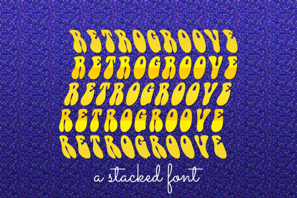 Retrogroove: A Display Font That Feels Like a Warm Invitation