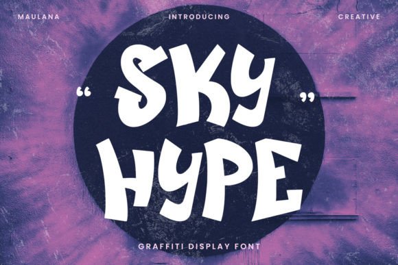 Sky Hype: A Display Font That Delivers Lightness and Impact