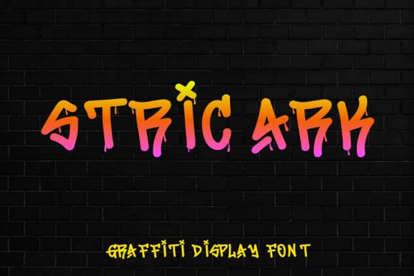 Stric Ark: A Bold Display Font for Scroll-Stopping Campaigns