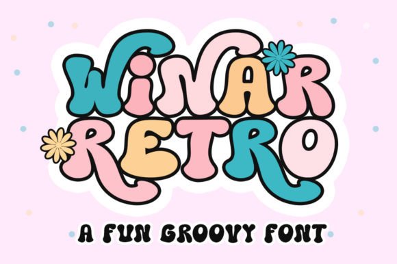 Winar Retro: A Playful Display Font for Digital Branding
